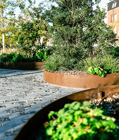 jardinière Corten Maroc